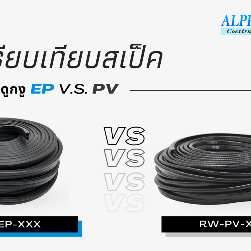 คุณสงสัยมั๊ยซีลกระดูกงู RW-EP-XXX V.S RW-PV-XXX&nbsp;ต่างกันอย่างไร
